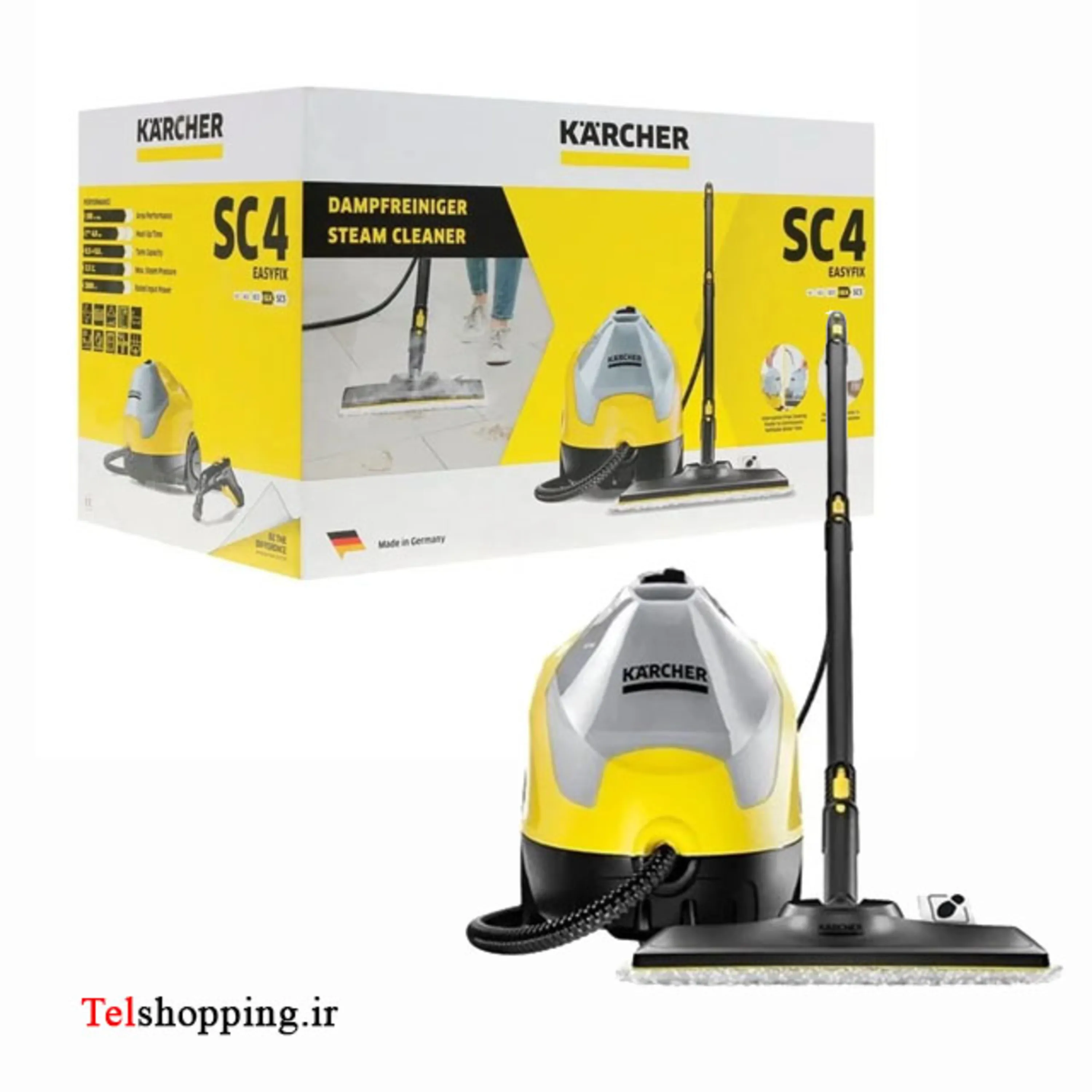 بخارشوی کارچر مدل-Karcher steam cleaner SC4 EasyFix